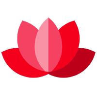 Icon einer Lotusblüte zur bildlichen Untermalung der Vorteile der Stellenangebote im Unfallkrankenhaus Berlin (ukb)